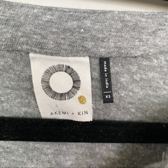 Anemia + Kin Anthropologie Gray Top Size XS - Picture 5 of 12